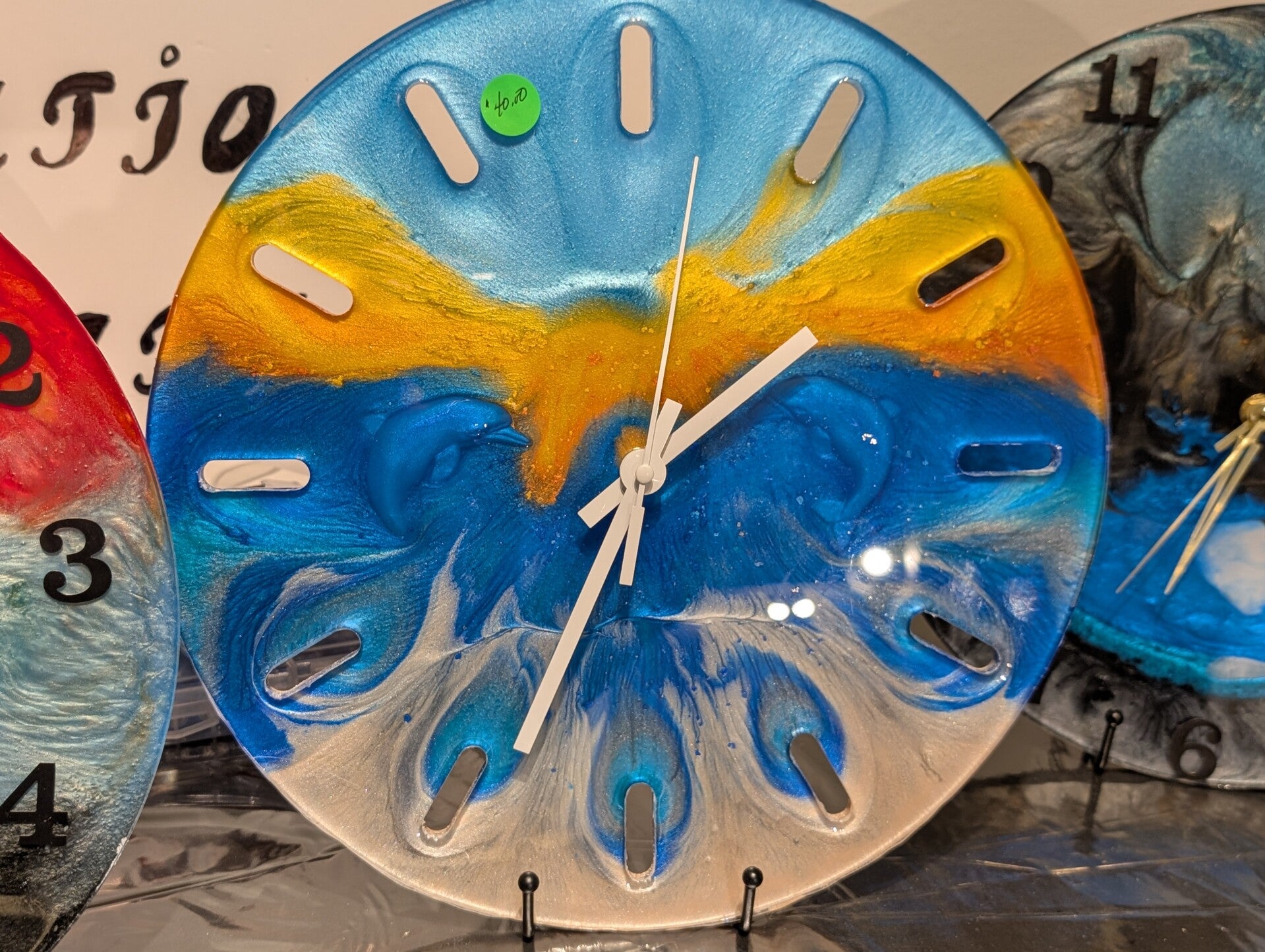 Horloge époxy