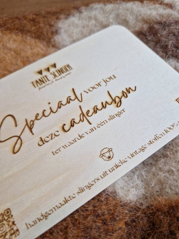 Cadeaubon Tante Slinger