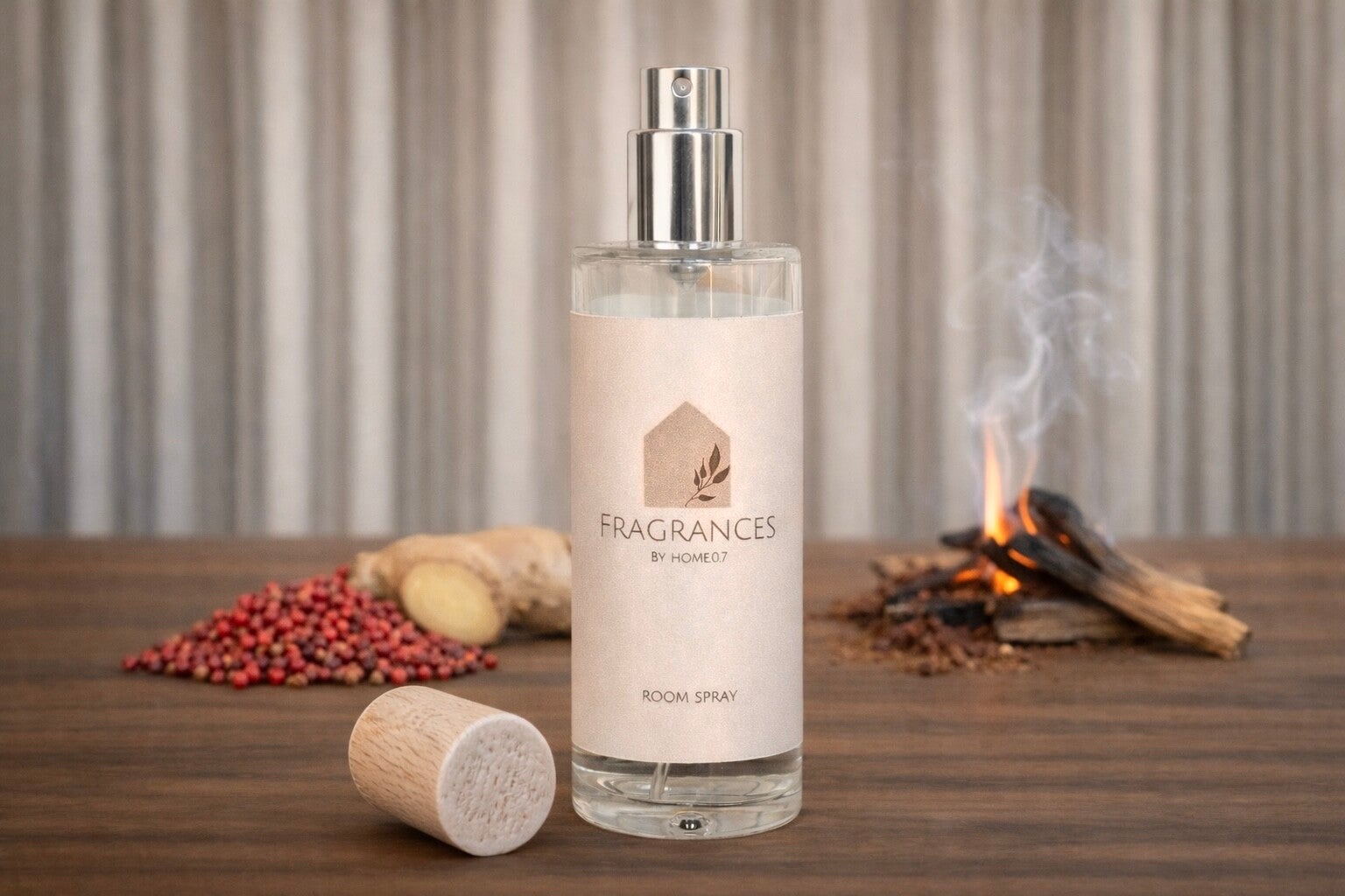 Roomspray | Houtgloed