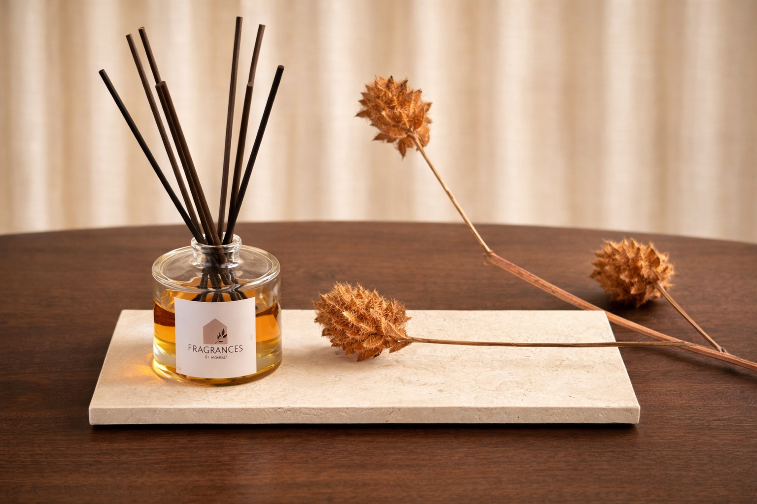 Mooisa marmer dienblad rechthoek S beige 10x25cm