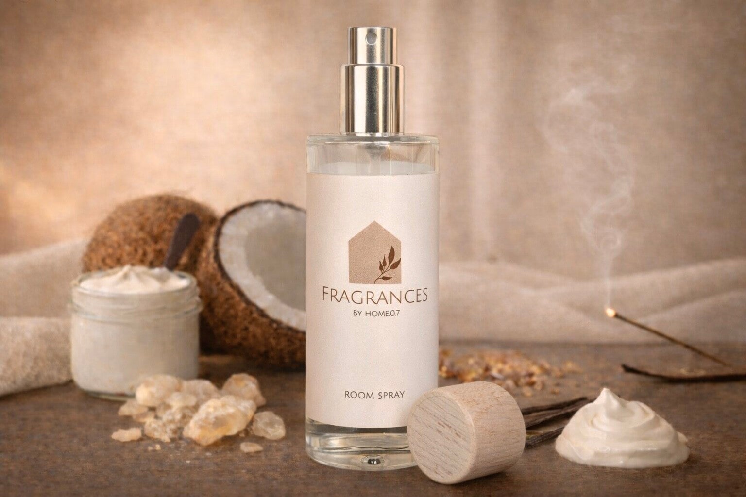 Roomspray | Rokerige Vanille