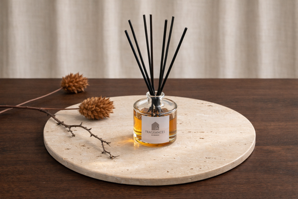 Mooisa travertine dienblad rond 30cm