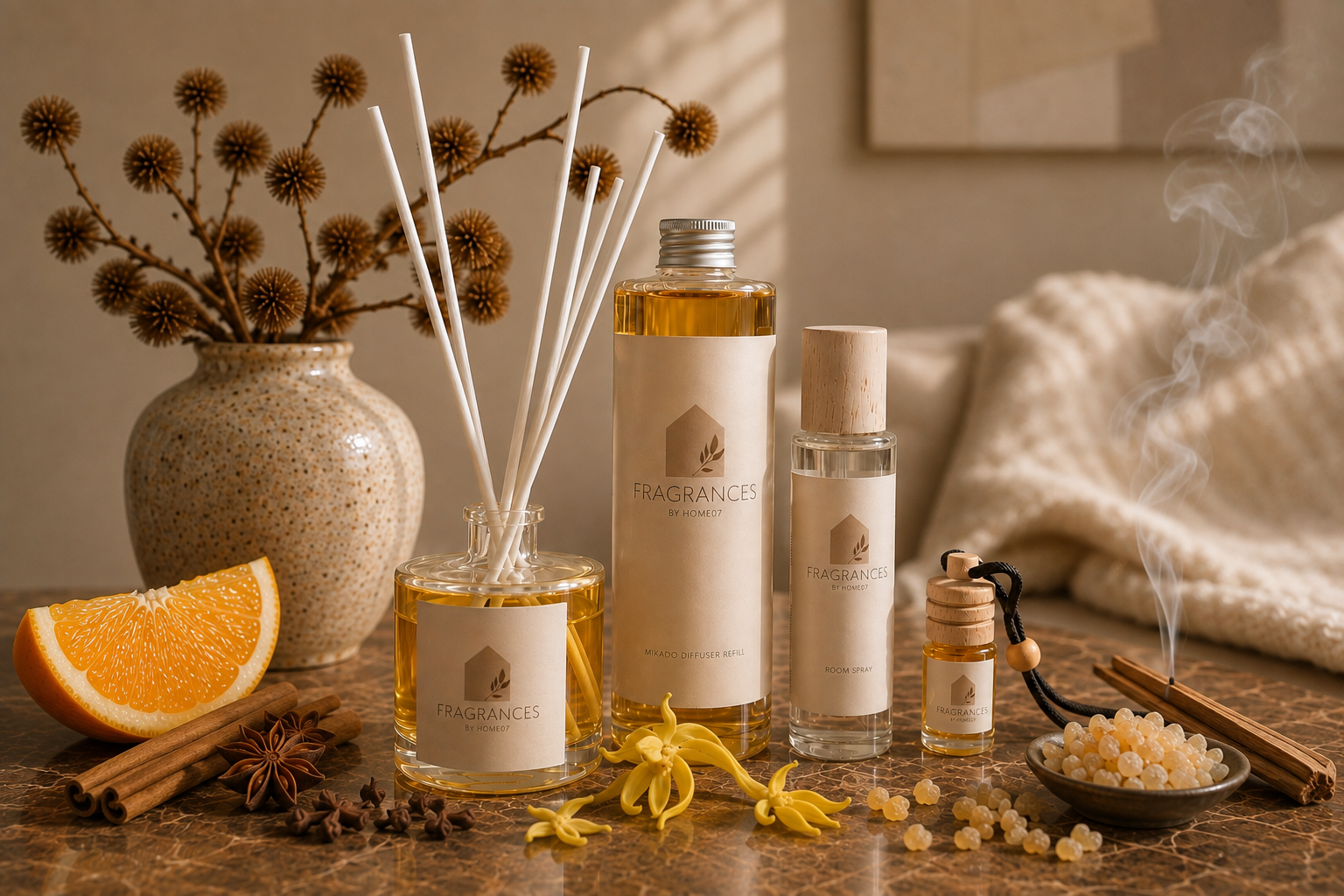Huisparfum ‘Gouden Gloed’