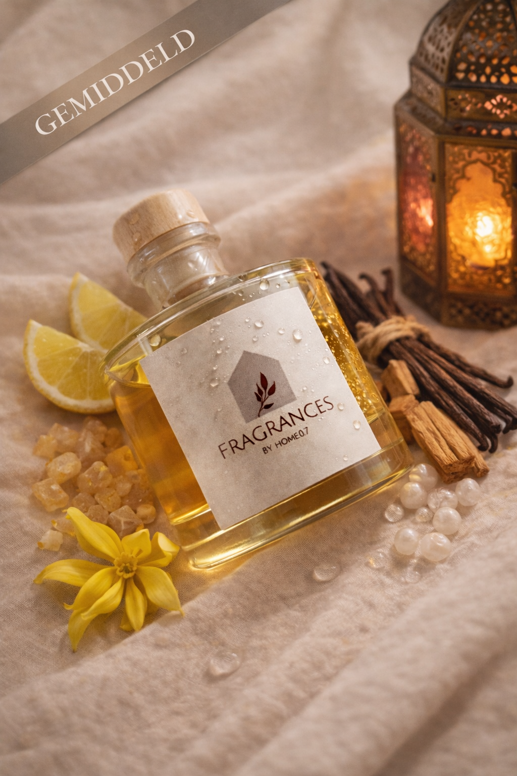 Geurstokjes set | Gouden Citrus