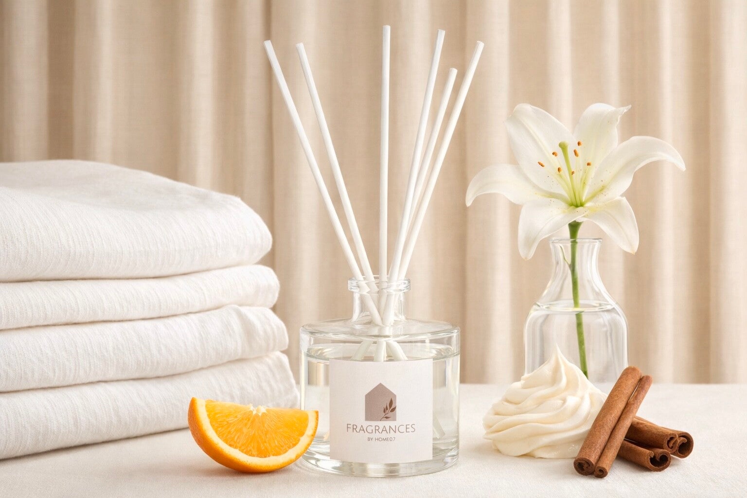 Geurstokjes set | Zacht Linnen
