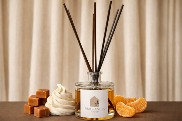 Geurstokjes set | Mandarijnroom