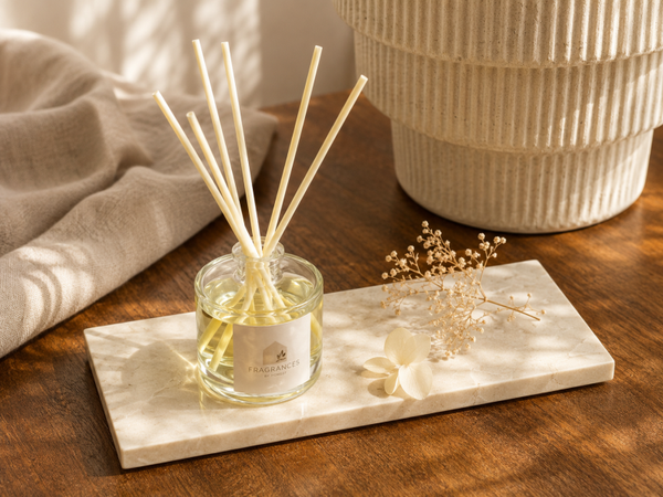 Marmer beige dienblad rechthoek