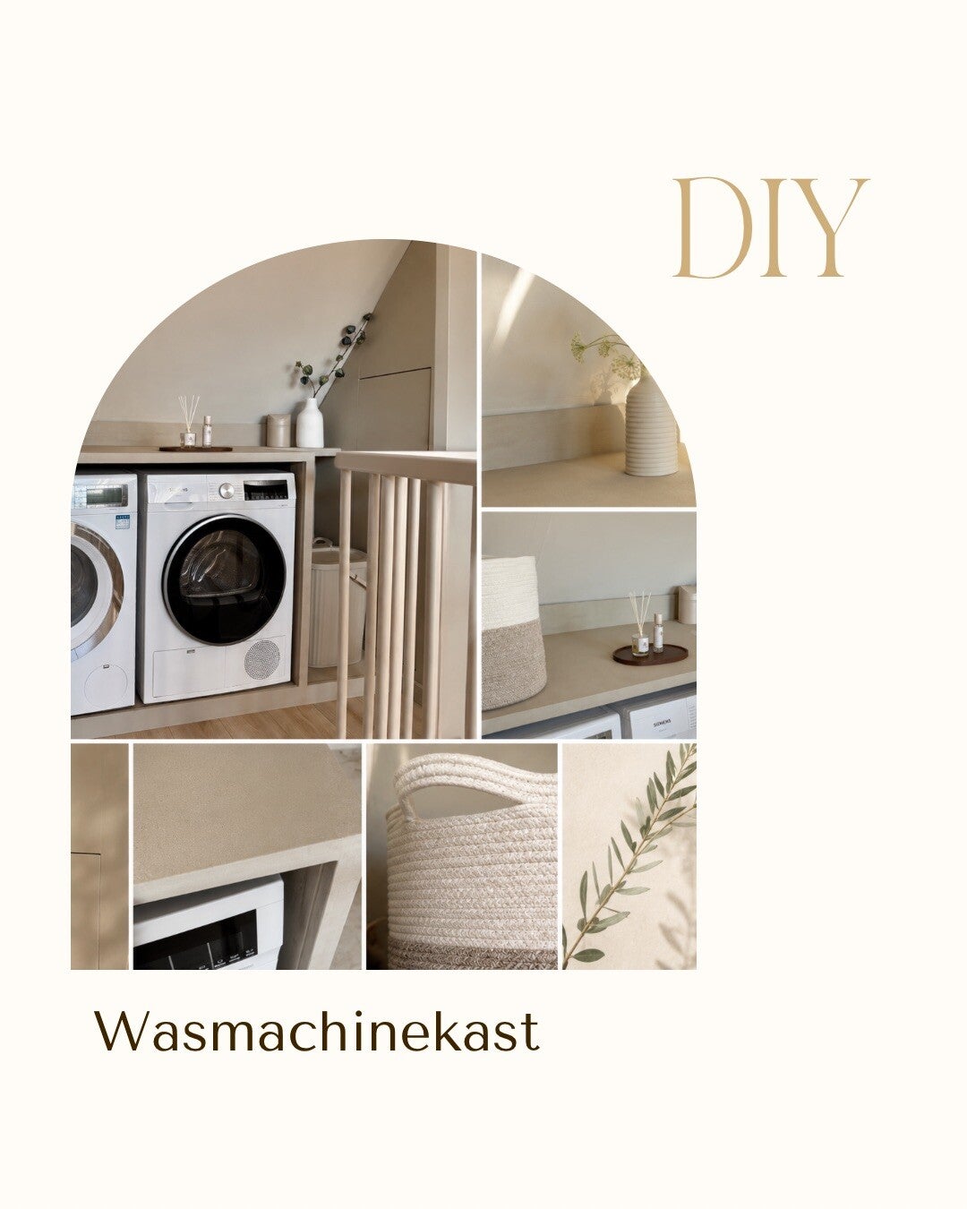 DIY wasmachinekast