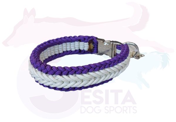 LL Paracord halsband "Benno's" - kliksluiting