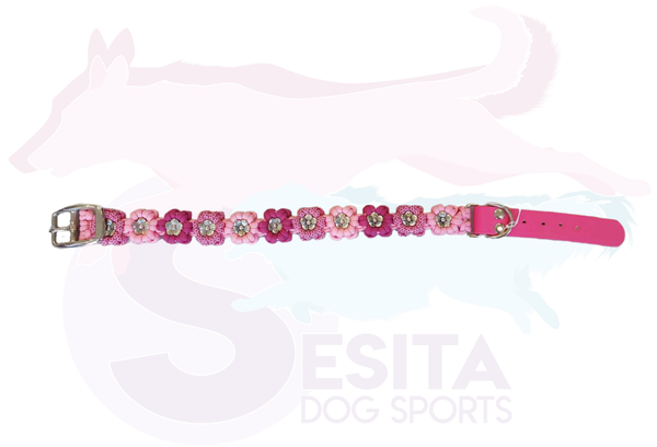 LL Halsband Paracord model "Bloem"