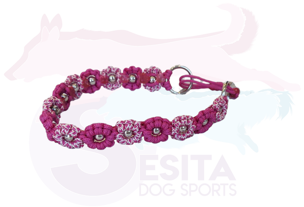 LL Halsband Paracord model "Bloem" - halve strop