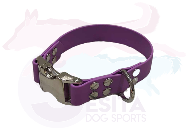 LL Biothane halsband 2,5 cm- kliksluiting