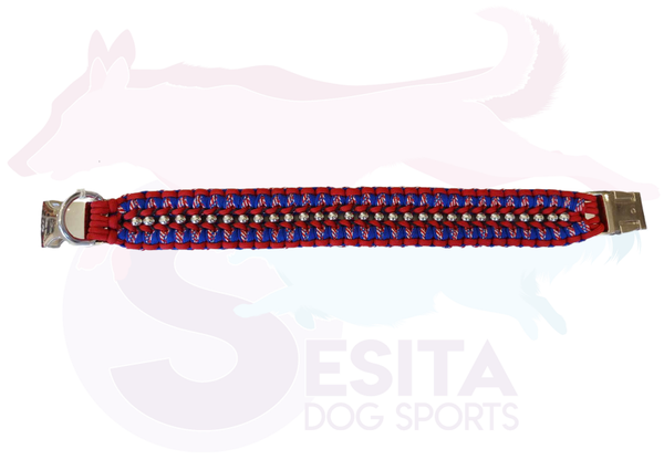 LL Paracord halsband "First" - kliksluiting