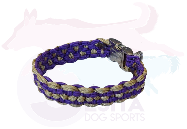 LL Paracord halsband "KBK" - klikluiting