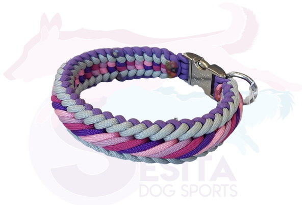 LL Paracord halsband "Luna's" - kliksluiting