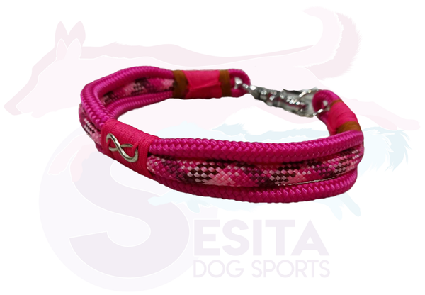 LL PPM halsband "Touw" - musketon