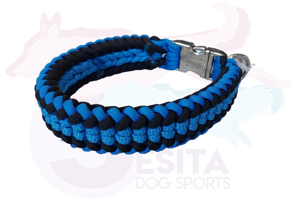 LL Paracord halsband "Santifico" - kliksluiting