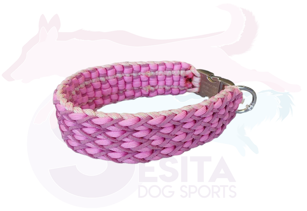 LL Paracord halsband "Spiderwutz" - kliksluiting