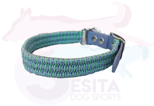 LL Paracord halsband "Trilobite" - verstelbare sluiting