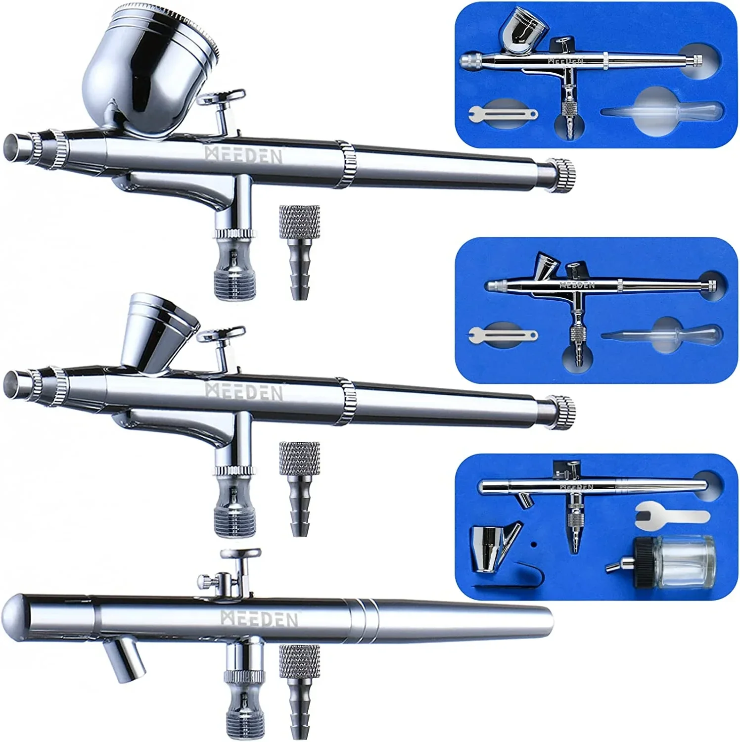 Airbrush Pistolen 3-er Set