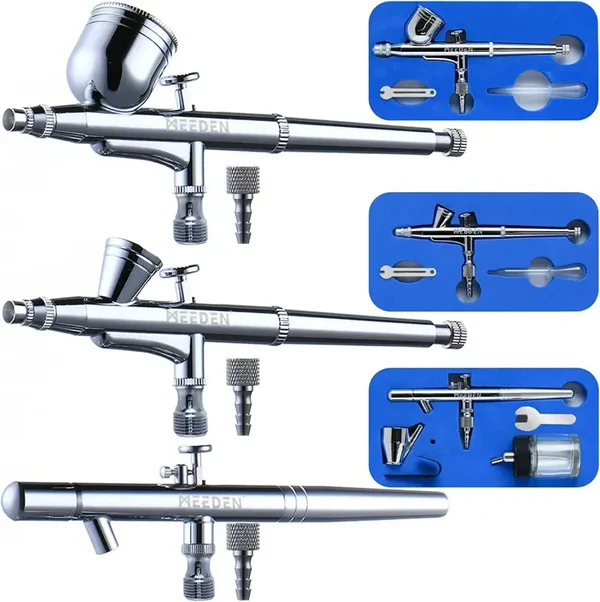 Airbrush Pistolen 3-er Set