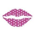 Lippen Tattoo «Pink Dots»