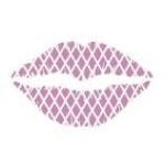 Lippen Tattoo «Pink Fishnet