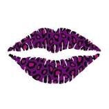 Lippen Tattoo «Purple Jaguar