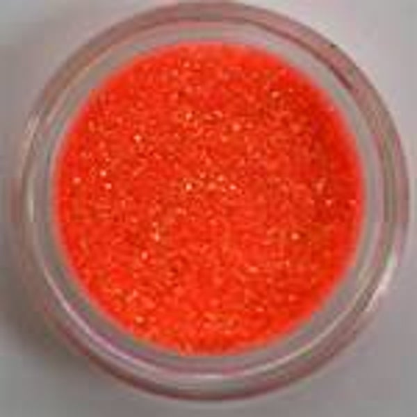 Glitter orange