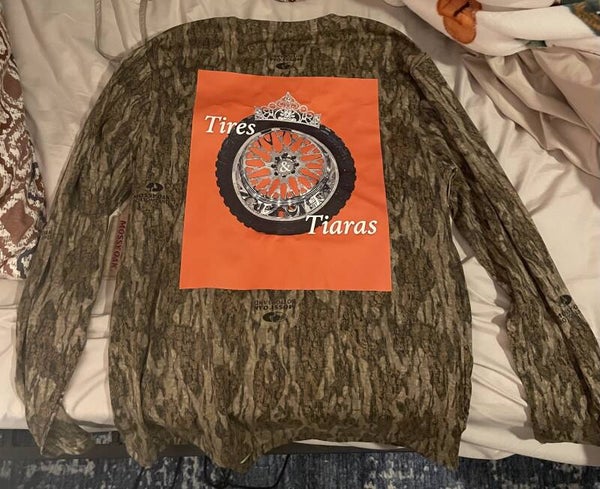 camo logo shirt