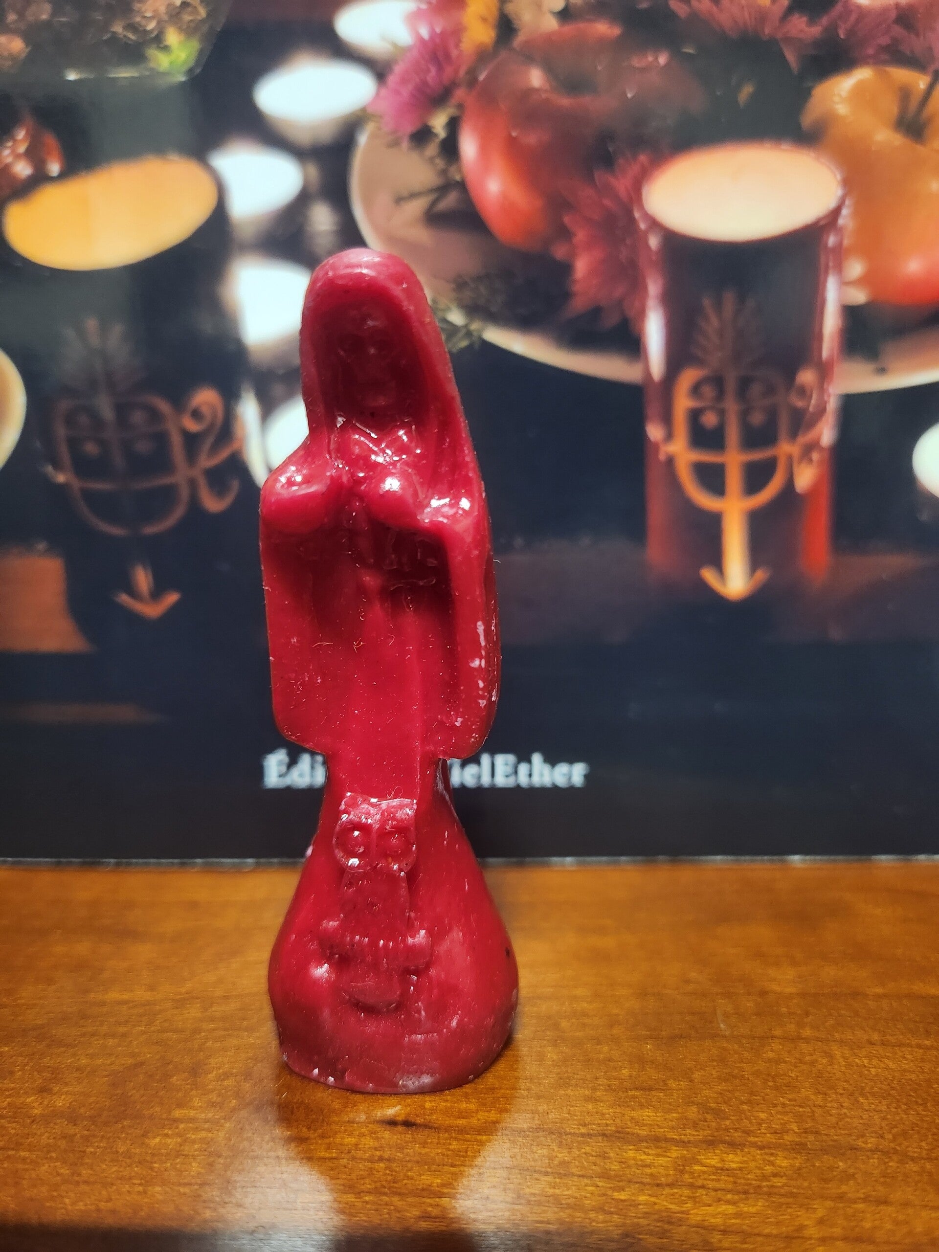 Santa Muerte roja 7cm