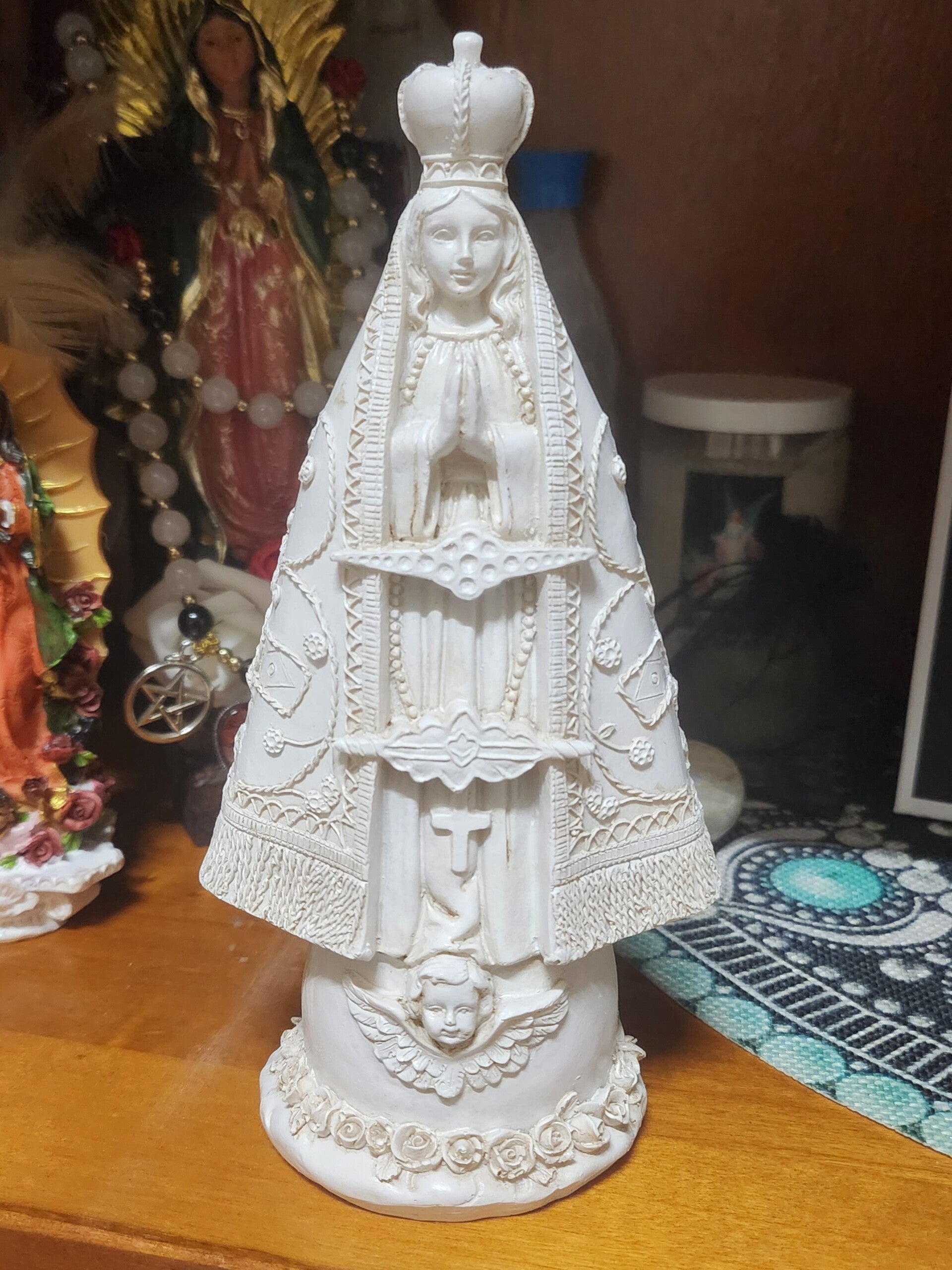 Vierge Marie blanche