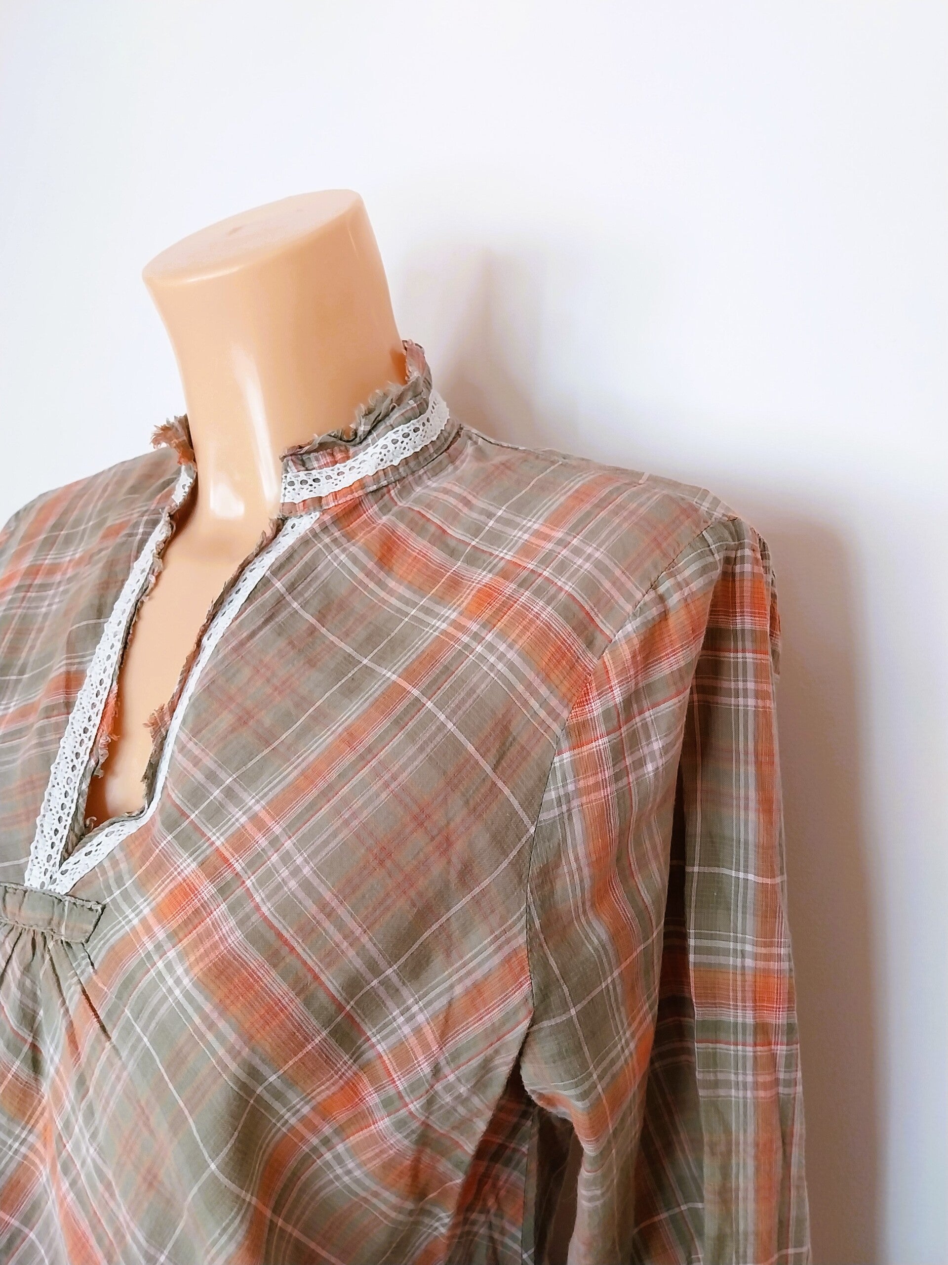 Chemise Ou Blouse PROMOD - Taille 42 / XL - Gris - Occasion En Très Bon état