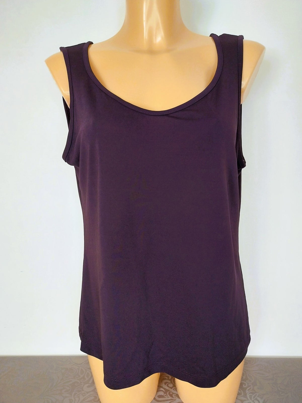 Débardeur Rouge Femme Christine Laure - Taille 40, 100% Coton, Occasion En Parfait état