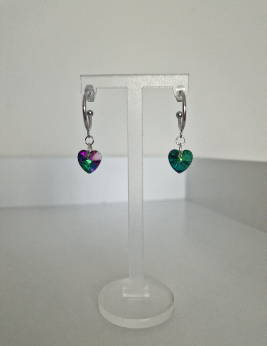 Boucles d'oreilles multireflets