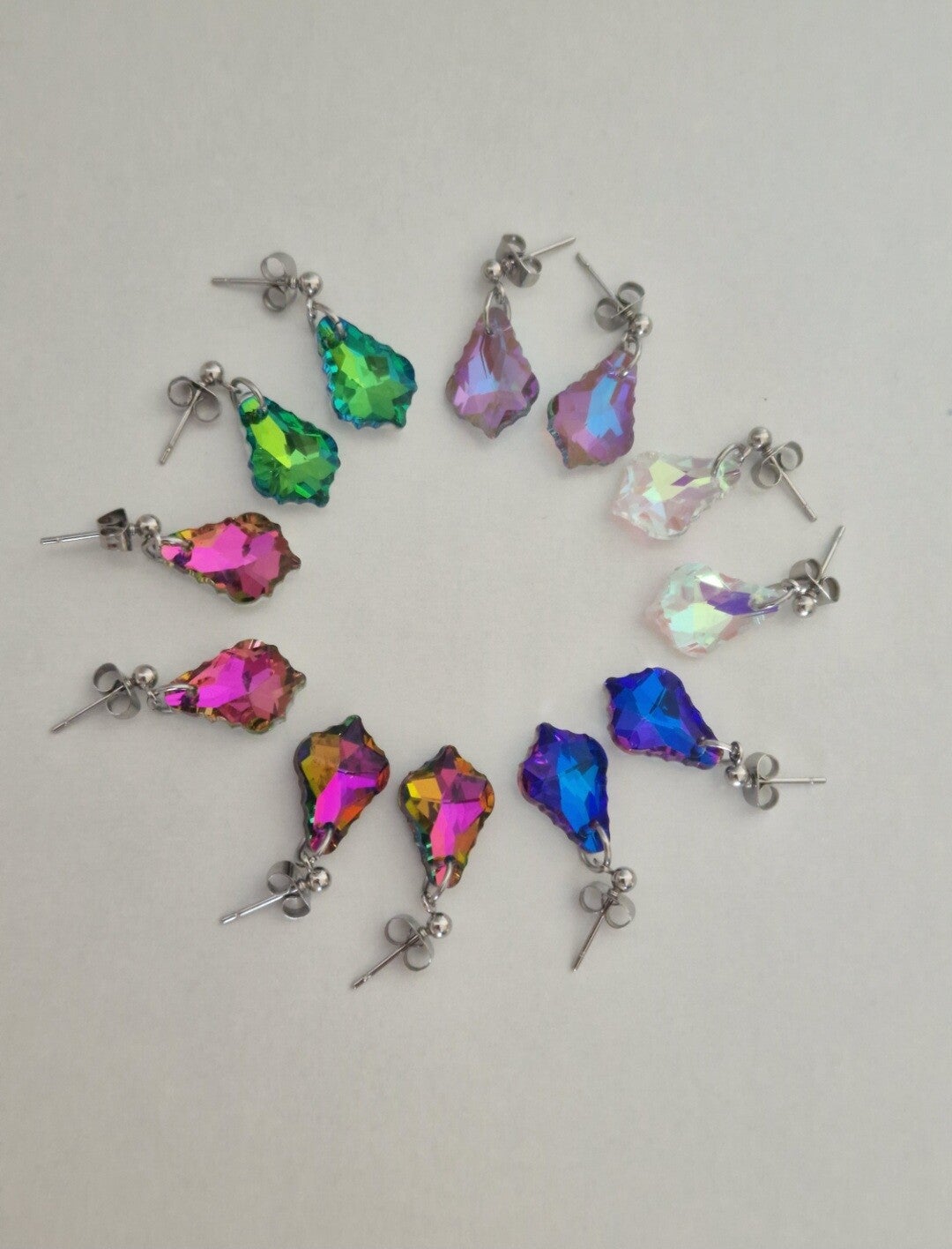 Boucles d'oreilles lumineuses - Reflets Précieux