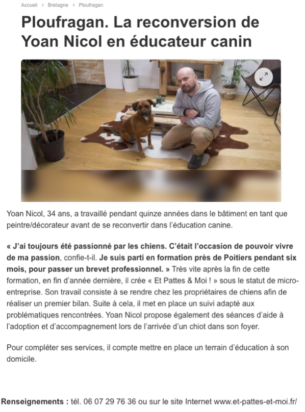 Article Ouest France