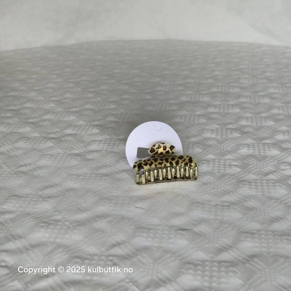 SOHO Hårklemme – Leopard 🐆
