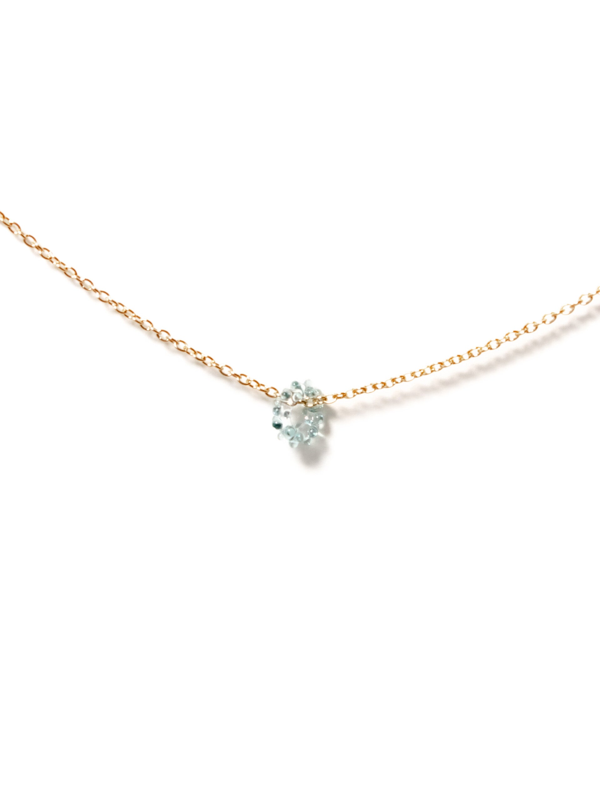 Naszyjnik MIST - miętowy