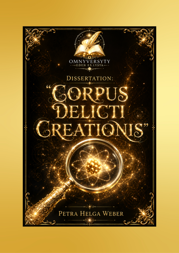 Dissertation "Corpus Delicti Creationis" - von Dr. Petra Helga Weber, 2026 (gratis Download)
