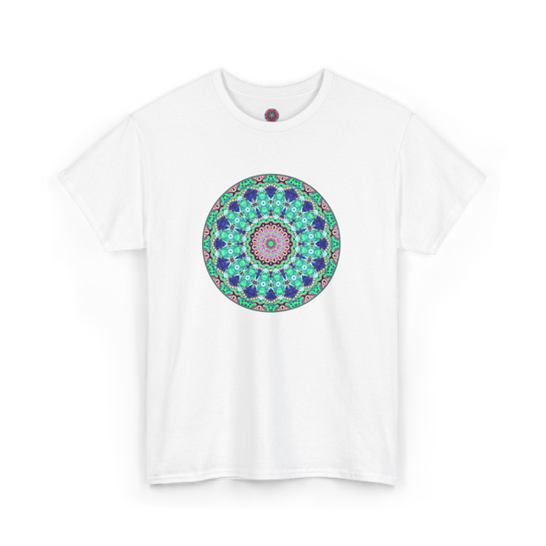 Majestic Green Mandala Unisex Heavy Cotton Tee