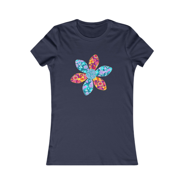 Florals in A Flower Women's Cotton T Shirt