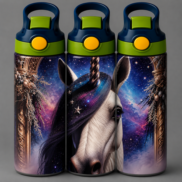 🦁 Kinder Trinkflasche mit Einhorn Motiv 5🌸