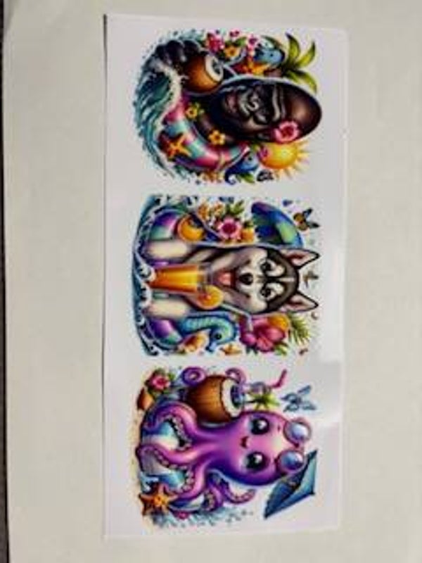 Rub on Sticker #424