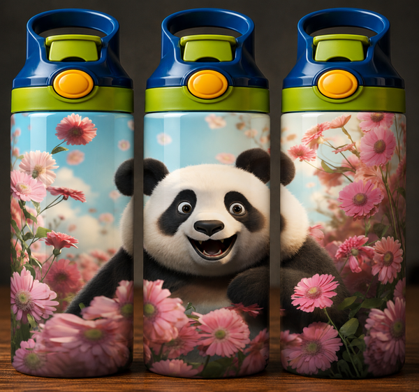 🦁 Kinder Trinkflasche mit Cartoon Motiv 7🌸