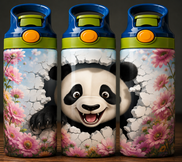 🦁 Kinder Trinkflasche mit Cartoon Motiv 8🌸