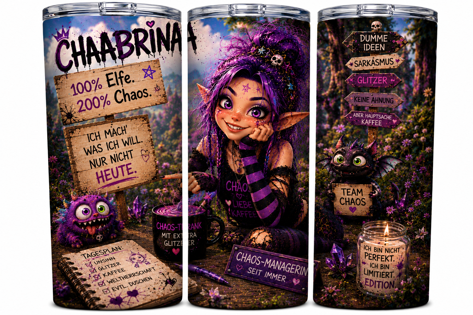 💜 CHAABRINA – 100 % Elfe. 200 % Chaos. ✨🧚‍♀️