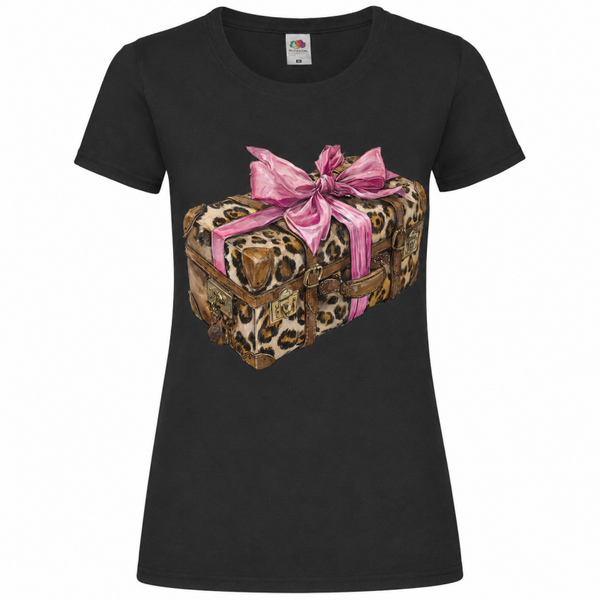 🎀🐆 Leopard Geschenk-Koffer – Glamour & Reise-Look ✨🧳