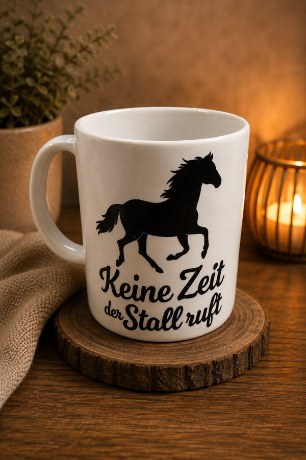 Eine besondere Tasse für Menschen mit Leidenschaft für Pferde