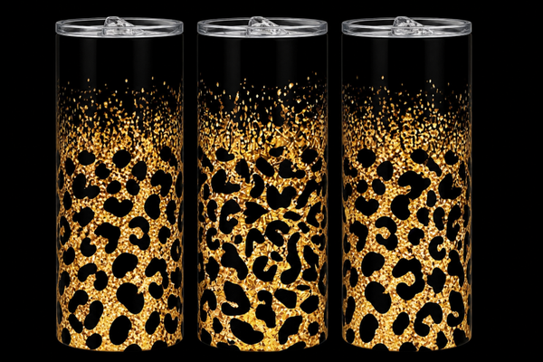 Edelstahl-Thermobecher Glitter 7